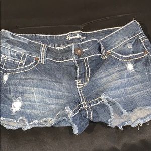 Amethyst jean shorts